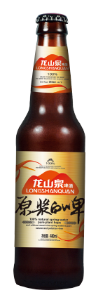 龍山泉純生啤酒